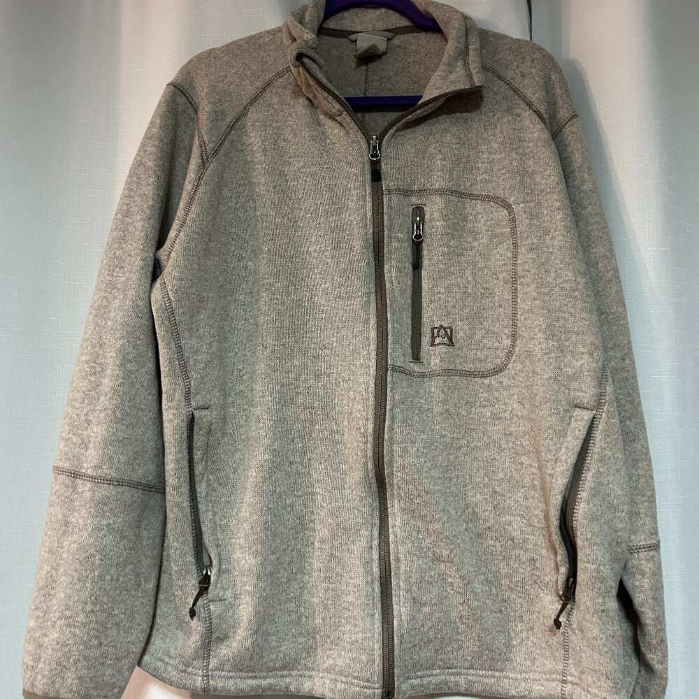Avalanche Outdoor Supply Co Men’s Fleece Full Zip Jacket size XXL camping